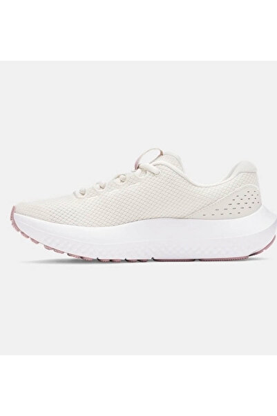 Under Armour Ua W Charged Surge 4 Beyaz-Pembe Kadın Sneaker 3027007-110