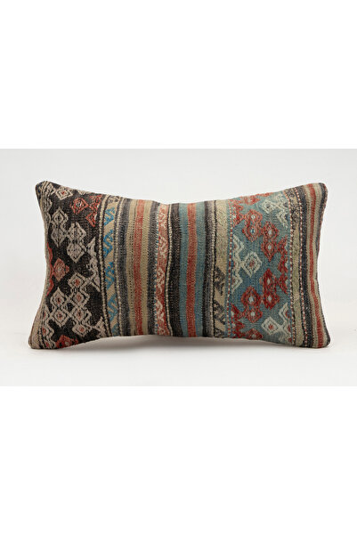 Kilim Whole Sale Vintage Throw Pillow Cover Made from Handmade Rug, Wool, 30X...
