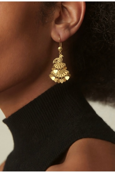 Çelikoğlu Kuyumculuk 14 AYAR ALTIN TAVUZ KUŞU KOLYE 4,35 GR