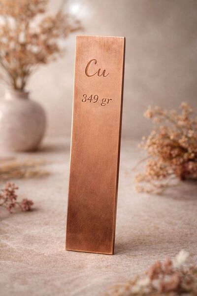 GOLD24 Özel İşçilik Özel Bakır Külçe 999.