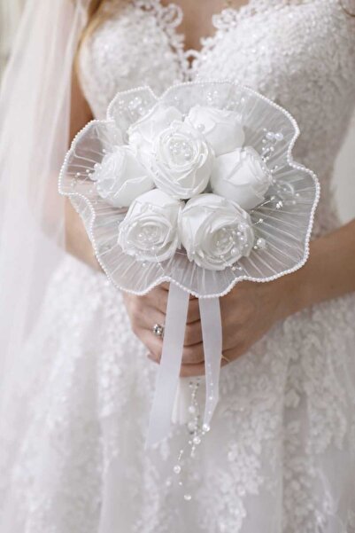 Bioren Şakayıklı incili gelin Çiçeği yaka çiçeği hediyeli