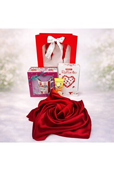 velve "The Best Sister in the World" gift set, elegant scarf, personalized mu...