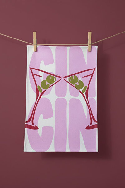 Alseko Concept Cin Cin 1 Piece Cotton Kitchen Oven Towel