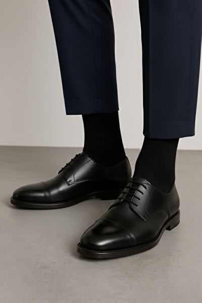 Bolero Men's Bamboo Black Socks 3-Pack