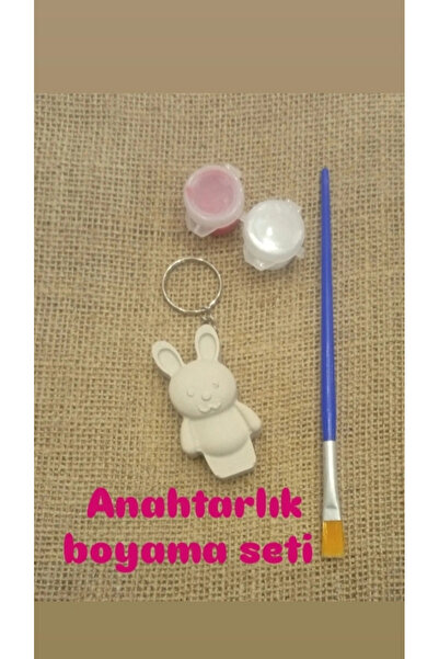 Nympha Çocuk Boyama Etkinlik Seti | Anahtarlık Boyama Seti | Anaokulu ve Doğu...