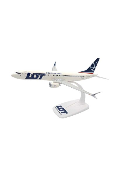 PPC Holland Μοντέλο αεροπλάνου Boeing B737-8MAX της LOT Polish Airlines, πλασ...