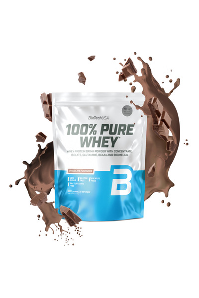 BiotechUSA 100% Pure Whey 1000 gr - Çikolata Aromalı