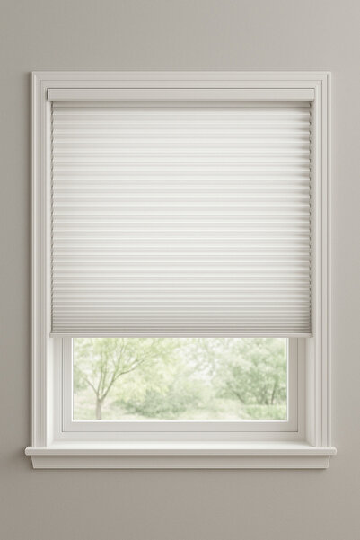 DOKUPER PLİSE (VİDALI) VİDALI SİSTEM PLİSE CAM BALKON PERDESİ-MUTFAK PERDESİ-...