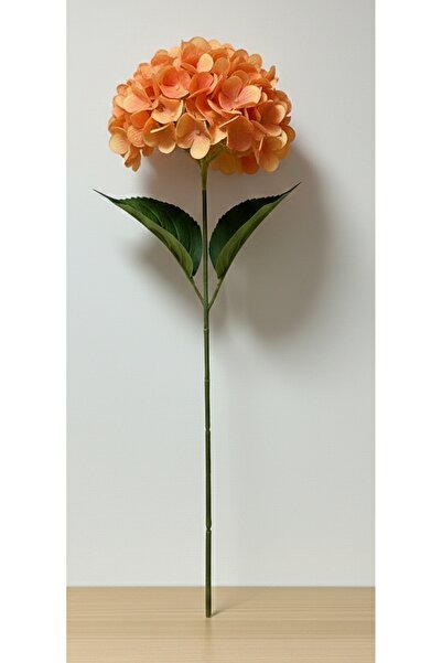 yapay çiçek evi 1 adet 75 cm turuncu ıslak ortanca ev vazo dekor süsü