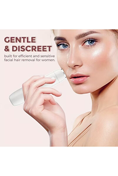 esplendor LED Işıklı Mini Acısız Tüy Alma Cihazı Üst Dudak–Çene–Yanak–Kaş Üst...