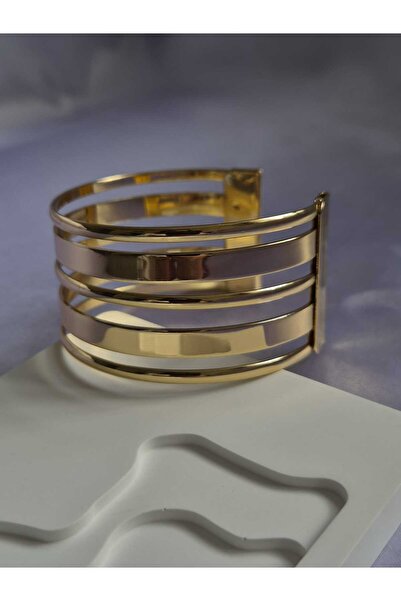 MY ESTA JEWELRY 14K ÇOKLU BİLEZİK GÖRÜNÜMLÜ KELEPÇE BİLEKLİK