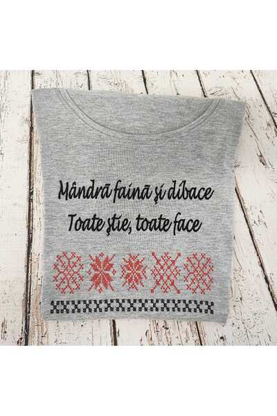 MagBro Embroidered T-shirt - Mandra Faina si Dibace