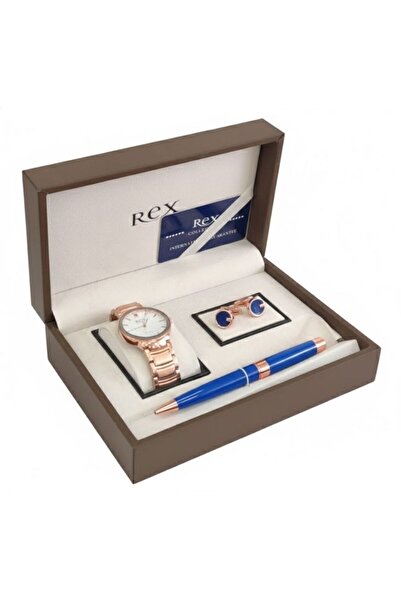 REX Rose Gold Executive Men Gift Set