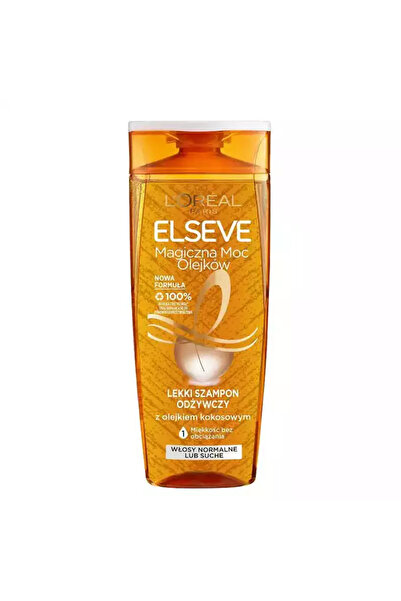Loreal Elvive Light nourishing shampoo with coconut oil for normal or dry hai...