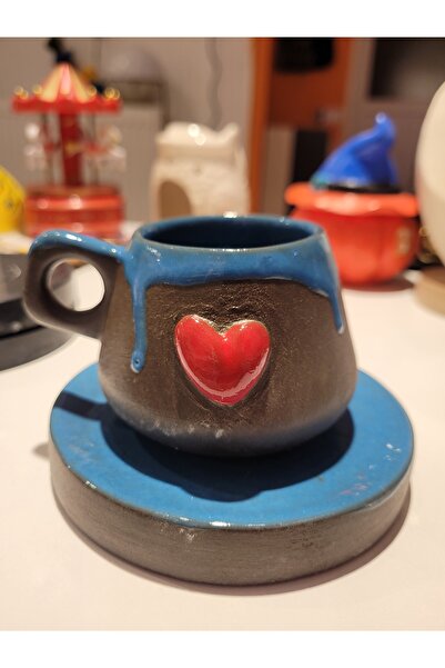 Veritas Ceramics Coffee Cup Blue