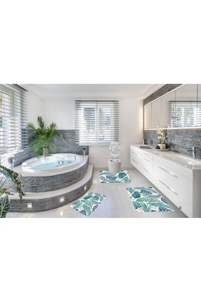 naniland.ro 3-piece bath mat set – comfort, safety and modern style