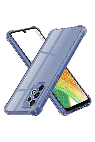 Techsuit Carcasă din silicon transparentă rezistentă la șocuri pentru Samsung...