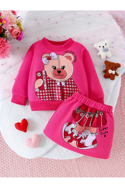 Linikids Kız Çocuk Siyah -Mor Kuromi Tül Elbise