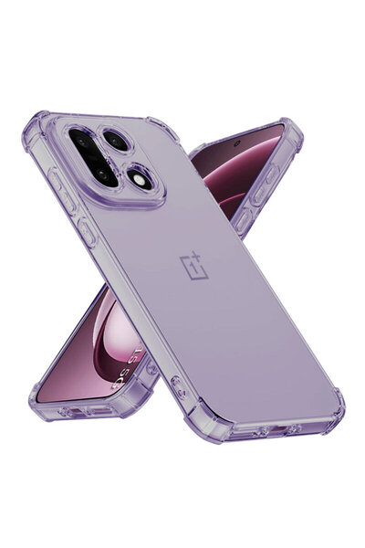 Techsuit Carcasă din silicon transparentă rezistentă la șocuri pentru OnePlus...