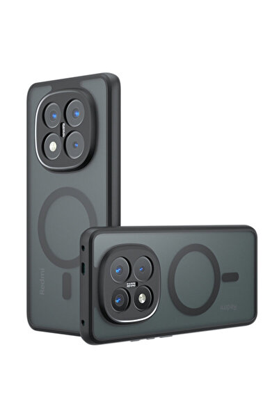 Techsuit Xiaomi Redmi Note 14 Pro 5G PureFrost MagSafe, negru înghețat