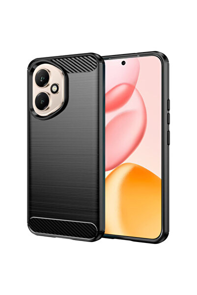 Techsuit Husă din silicon carbon pentru Honor 400, neagră