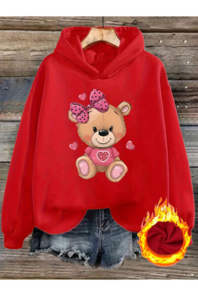 Rayan & Hoor Style Unisex teedy printed hooded sweatshirt