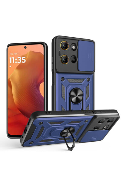 Techsuit Husă de protecție pentru cameră Motorola Moto G15, seria CamShield, ...