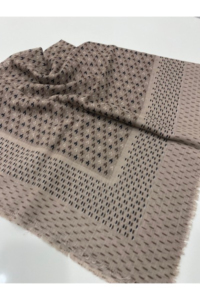 Bohemian Light Brown Organic Cotton Soft Scarf