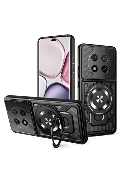 Techsuit Honor Magic 7 Lite RuggedCam, μαύρο