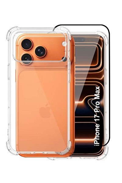 no markte 2 in 1 Protection Set for Apple iPhone 17 Pro Max - Ultra Clear Sho...