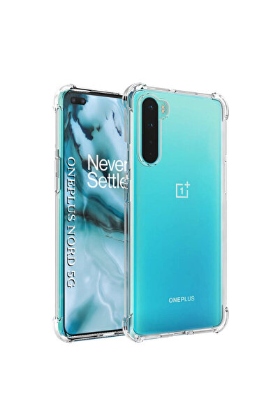 Techsuit Carcasă din silicon transparentă rezistentă la șocuri pentru OnePlus...