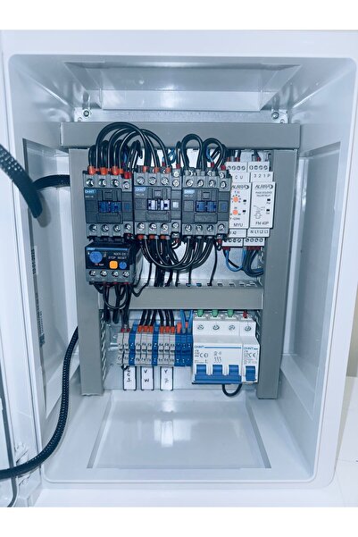 chint Simens 11 kW Yıldız Üçgen Motor Kontrol Panosu | 380V Trifaze | Hazır M...