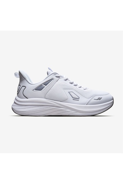 Lescon Zoom 4 White Men's Running Sports Shoes