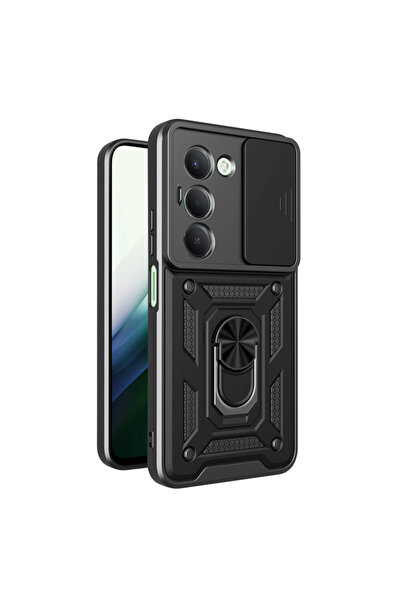 Techsuit Θήκη προστασίας κάμερας Xiaomi Redmi 15 5G σειρά CamShield, μαύρη
