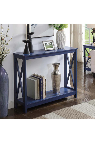 Poyraz Furniture Accessory Raflı Konsol Masa, Koridor Yanı, Salon, Antre, Hol...