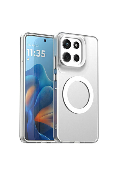 Techsuit Motorola Moto G86 CandyCase MagSafe, λευκό
