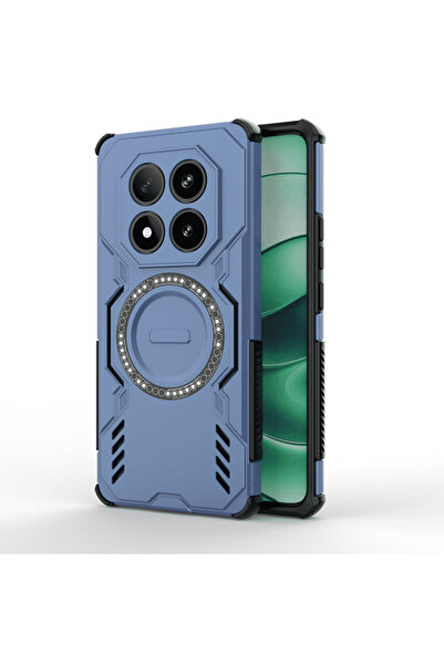 Techsuit Carcasă ArmorMag pentru Xiaomi Redmi Note 14 Pro 5G, albastră