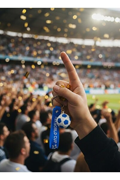 GLOW LUXE 3D Football Ball Silicone Keychain and Bag Accessory (1 Piece)