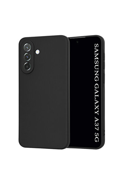 Techsuit Silicone Case for Samsung Galaxy A37 5G SoftFlex, Black