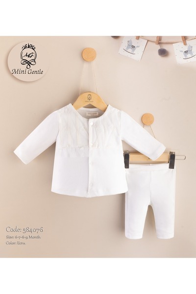 Baby shine طقم قطني(بيجاما) تركي قطعتين 100% من القطن الطبيعي