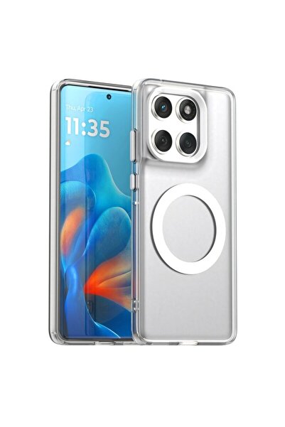 Techsuit Motorola Edge 60 CandyCase MagSafe, λευκό