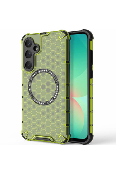 Techsuit Carcasă transparentă pentru Samsung Galaxy A26 5G, tip fagure de mie...