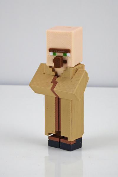 Hunga Minecraft | Köylü Hareketli Figür | Oyuncak