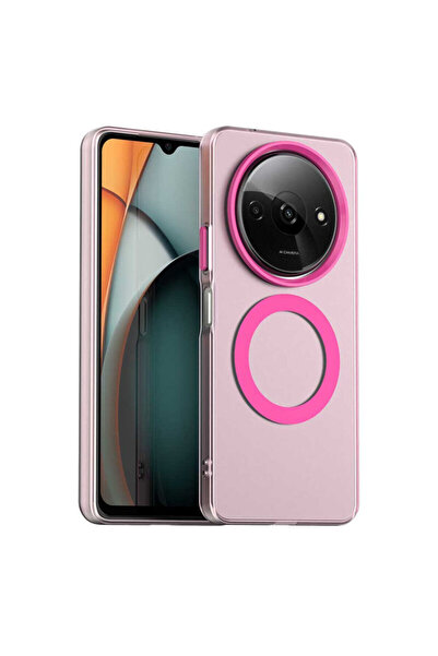 Techsuit Xiaomi Redmi A3 CandyCase MagSafe, roz