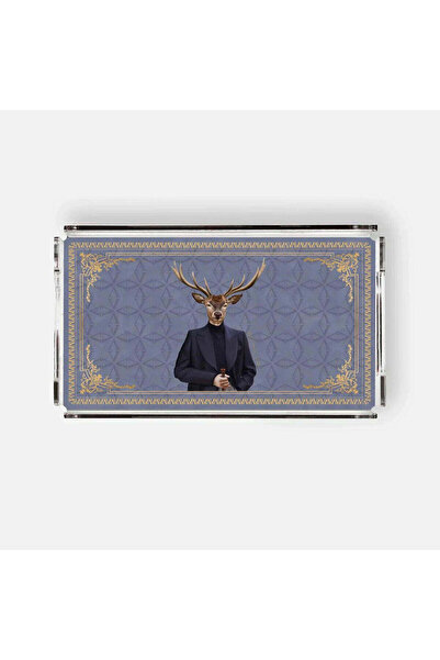VITELLI DUBAI DEER Gentlemen 38x23 Acrylic Tray