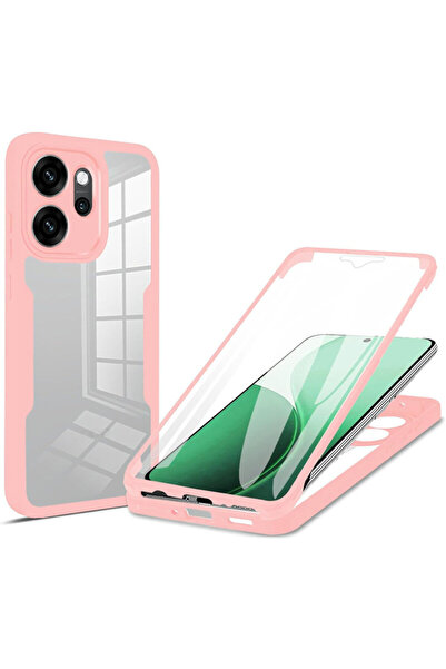 Techsuit Θήκη 360° για Oppo Reno 14 F ColorVerse, Ροζ