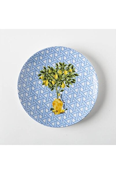 VITELLI DUBAI Hazeran Lemon 20 Cm Porcelain Plate