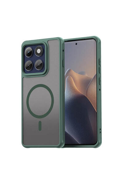 Techsuit Motorola Edge 60 Pro HaloFrost II MagSafe, πράσινο