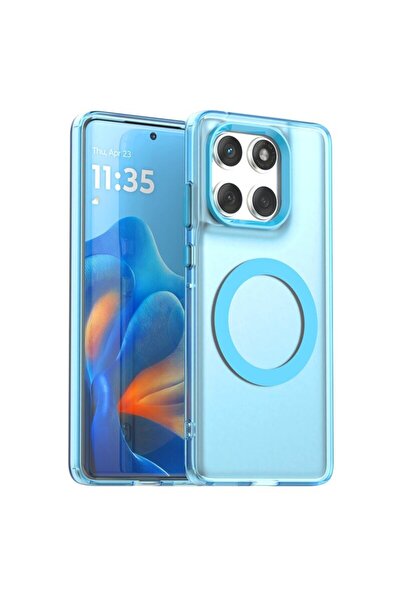 Techsuit Motorola Edge 60 CandyCase MagSafe, μπλε