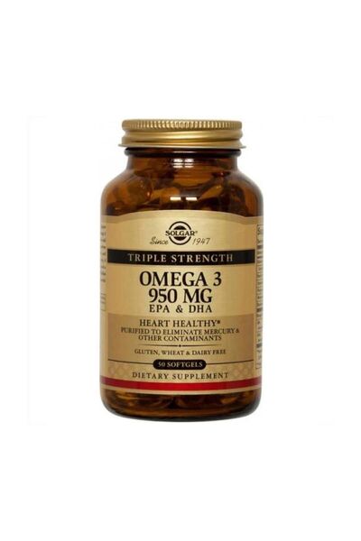 Solgar Omega-3 950 Mg 50 Capsules